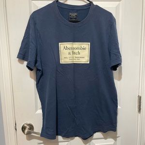 Abercrombie &Fitch blue t shirt